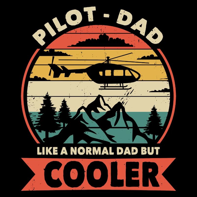 Pilote papa comme un papa normal mais plus cool