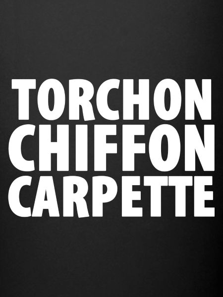 torchon chiffon carpette