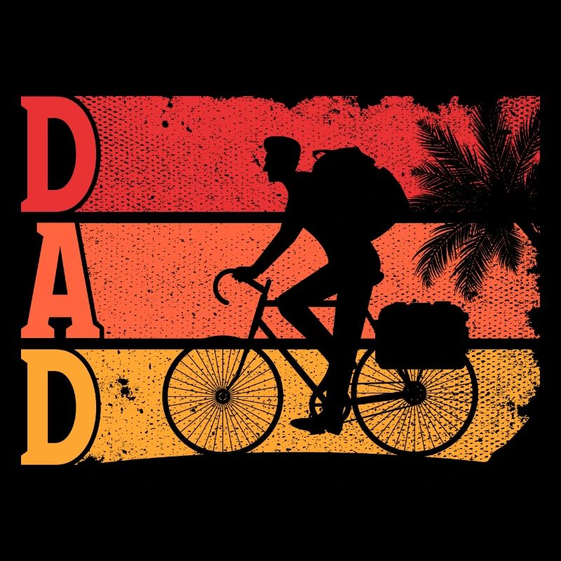 Dad Cyclist Bicycle Humor Man Gift Cyclist
