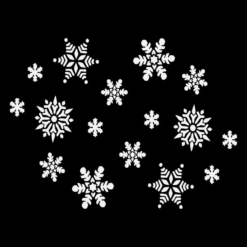 Schneeflocken Weihnachten