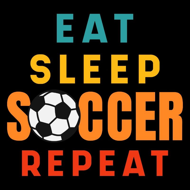 Eat Sleep Soccer Repeat