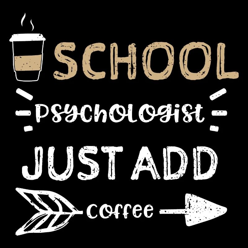 Le psychologue scolaire ajoute simplement du café