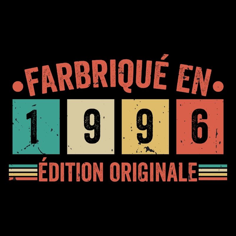 Fabriqué En 1996 édition Originale Cadeau d'anniv
