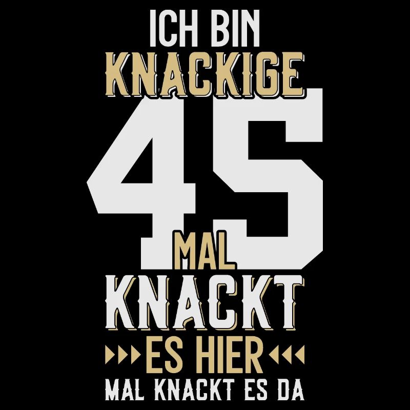 45. GEBURTSTAG 1981 KNACKIGE 45