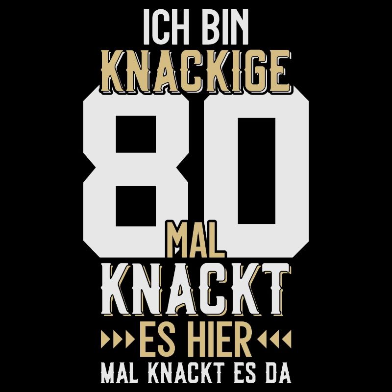 80. GEBURTSTAG 1946 KNACKIGE 80