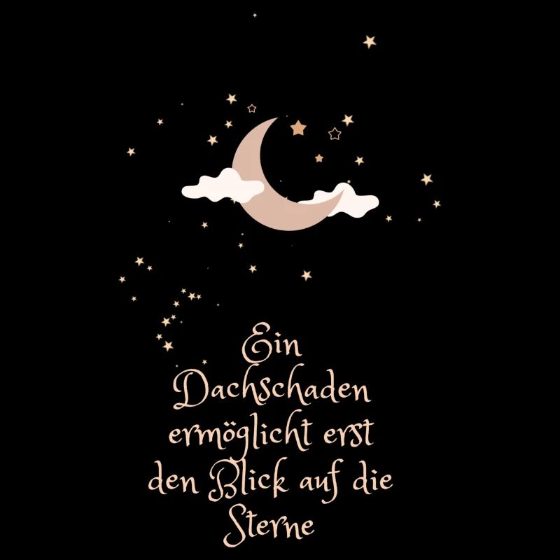 Ein Dachschaden ermöglicht erst den Blick auf die