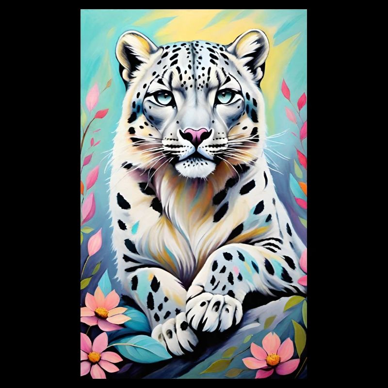 Schneeleopard | Leopard | Raubtier