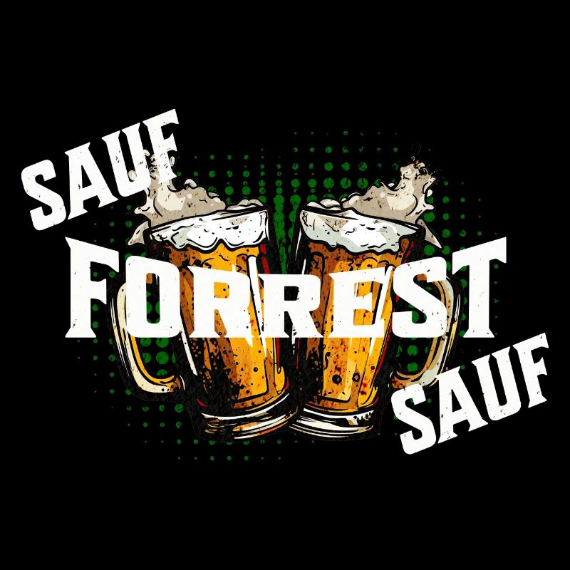 Bier sauf Forrest sauf