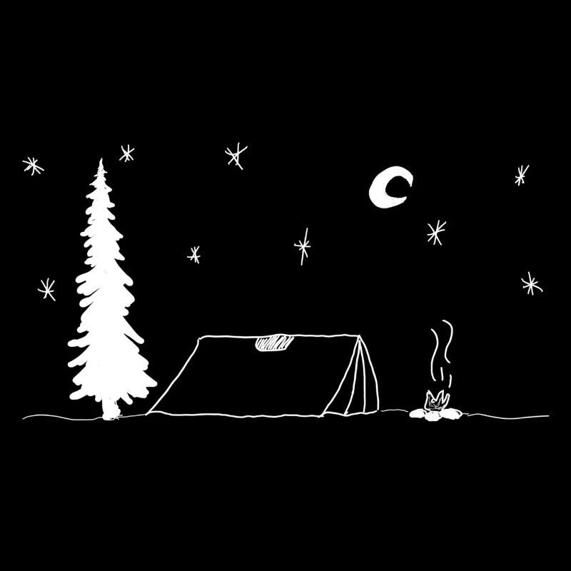 Idée cadeau camping sous le ciel étoilé