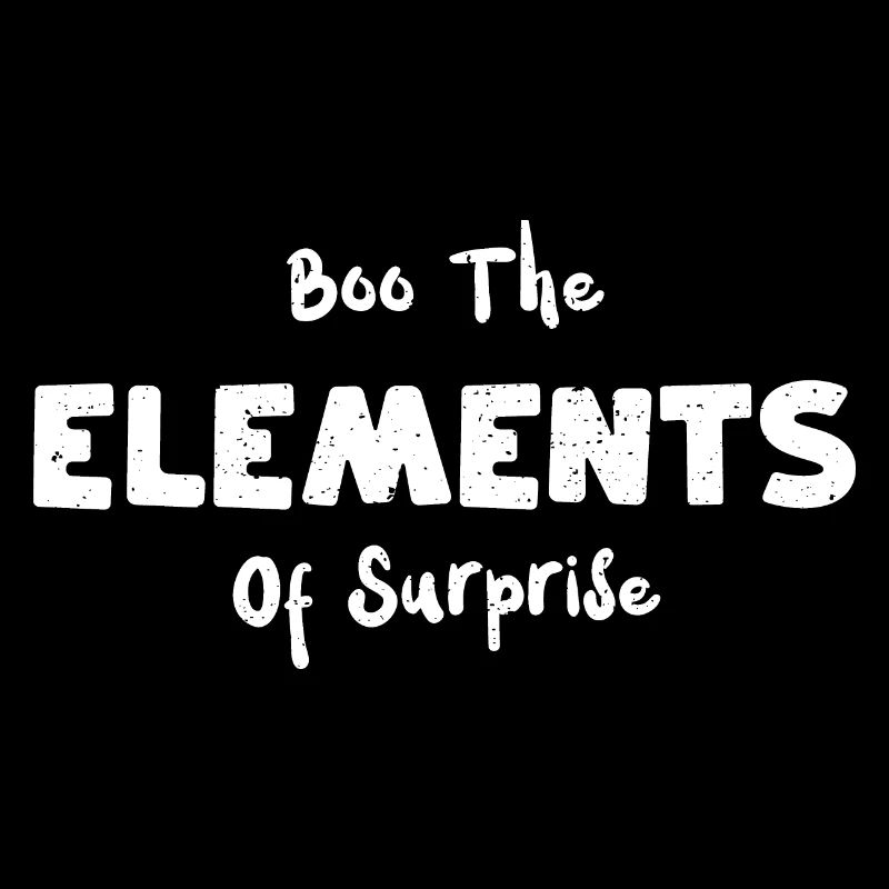 Boo Les éléments de surprise