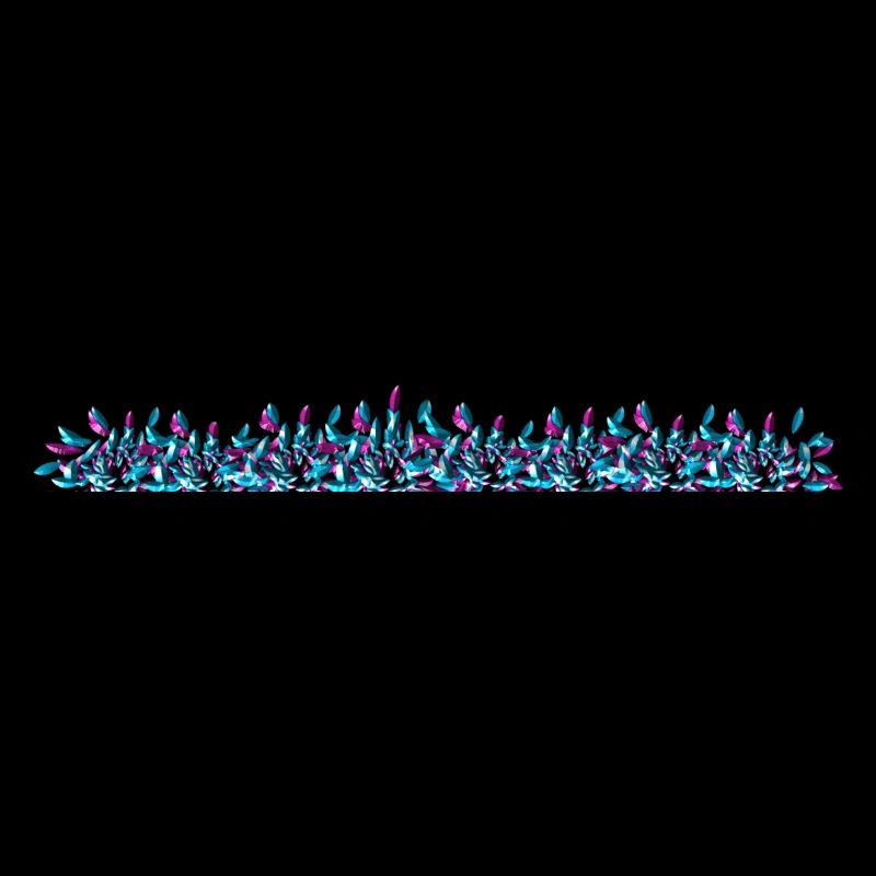 floor line stroke crystals crystal