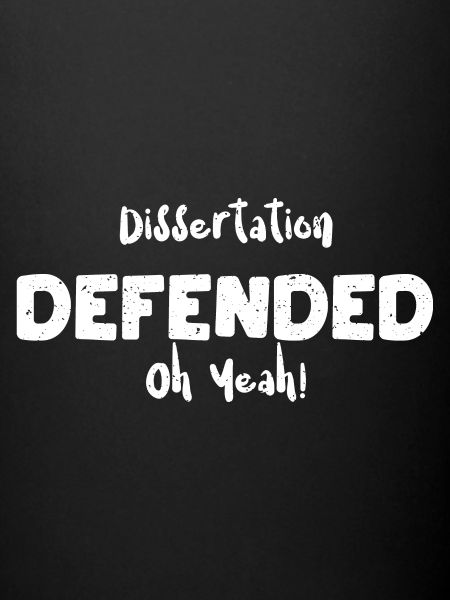 Dissertation défendue Oh oui!