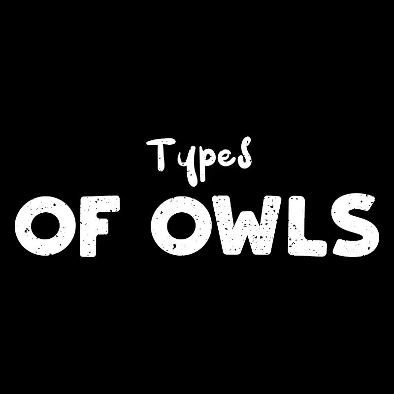 Types de hiboux - Oiseaux