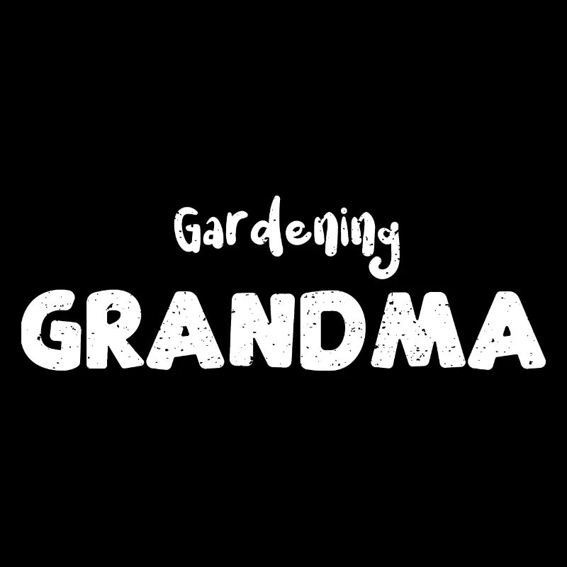Jardinage Grand-mère - Grand-mère