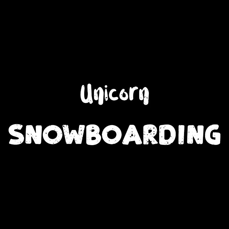 Unicorn Snowboarding