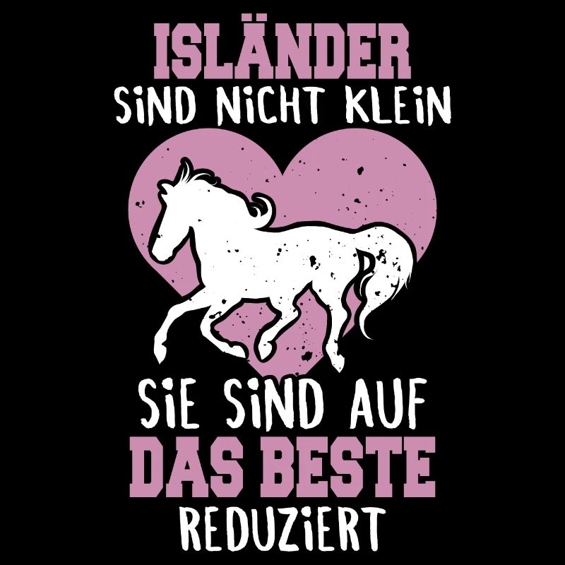 Isländer Sind Nicht Klein Pferde Spruch