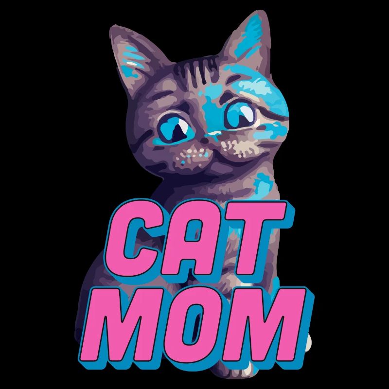 Cat Mama - Cool Cat Design