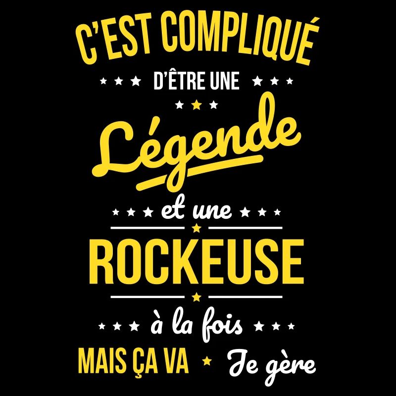 Compliqué d'être une légende et une rockeuse