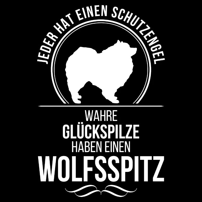 WOLFSSPITZ Schutzengel Hundespruch Wilsigns