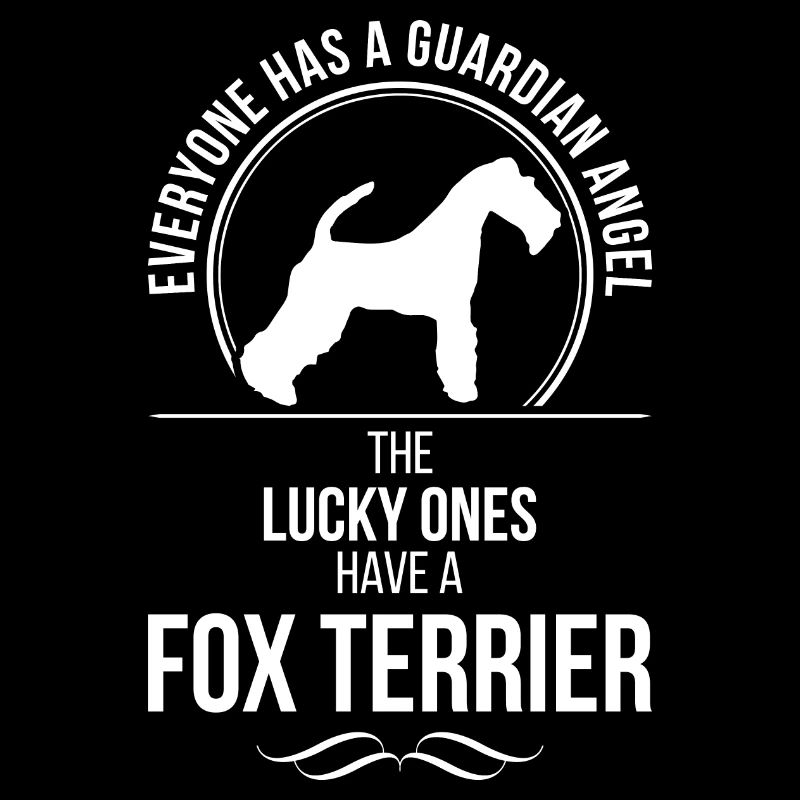 FOX TERRIER Chiens anges gardiens disant Wilsigns