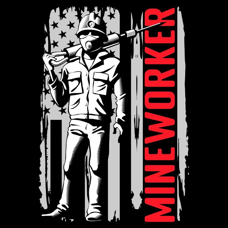 Bergarbeiter Mine Grubenarbeiter Steine