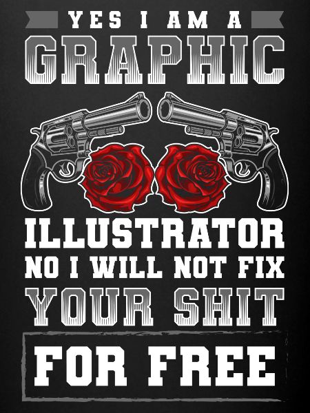 Designer Graphic Drawing