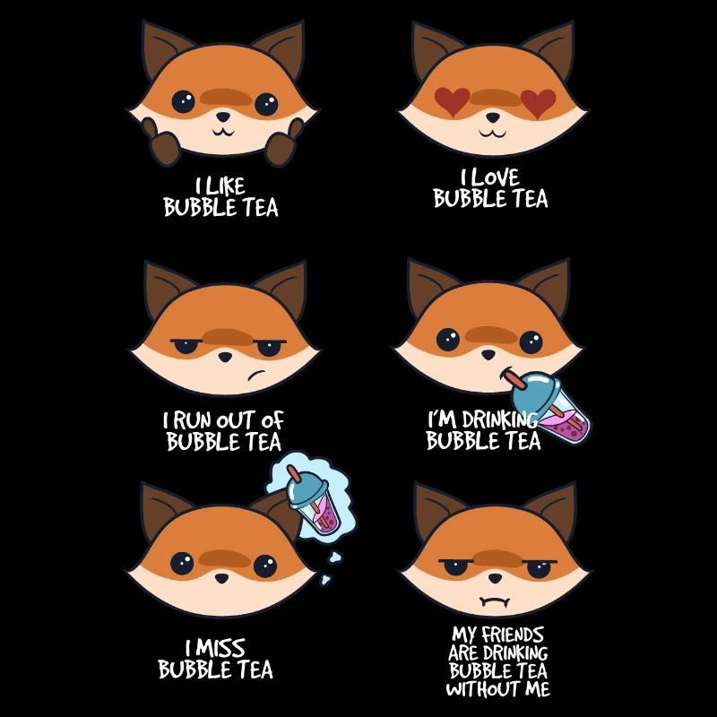 Fuchs und Bubble Tea