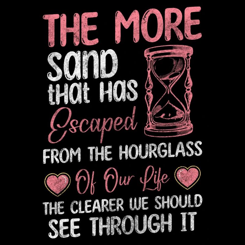 Compte à rebours moderne en sablier