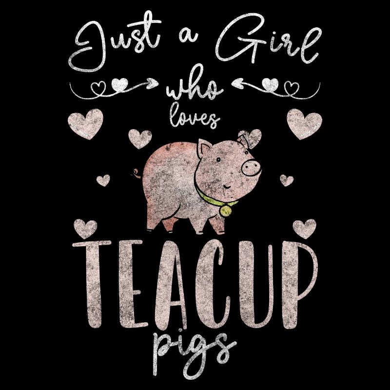 Tasse à thé Mignon Coeur à queue bouclée