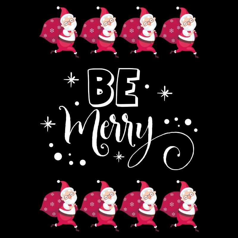 Pull moche cadeau de Noël Be Merry Santa