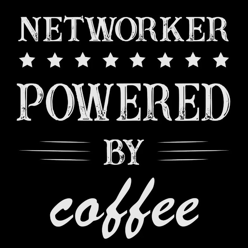Powererd by Coffee, IT, Programmierer, Netzwerker