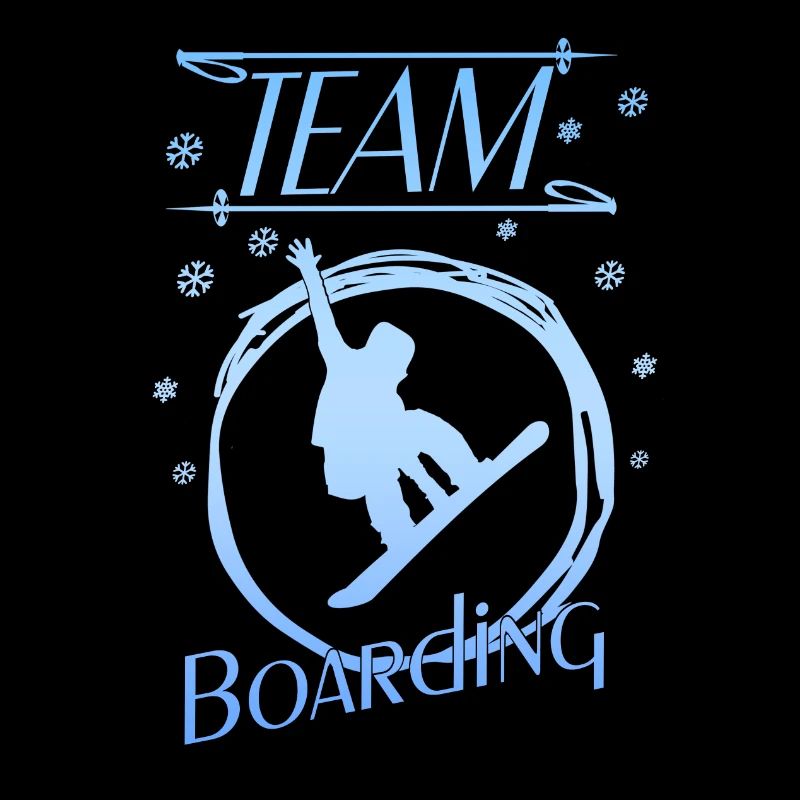 team boarding