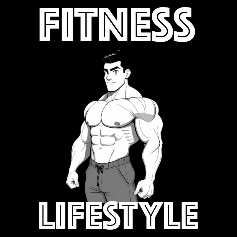 Mode de vie de remise en forme | Muscles, Dessin Animé, Protéines