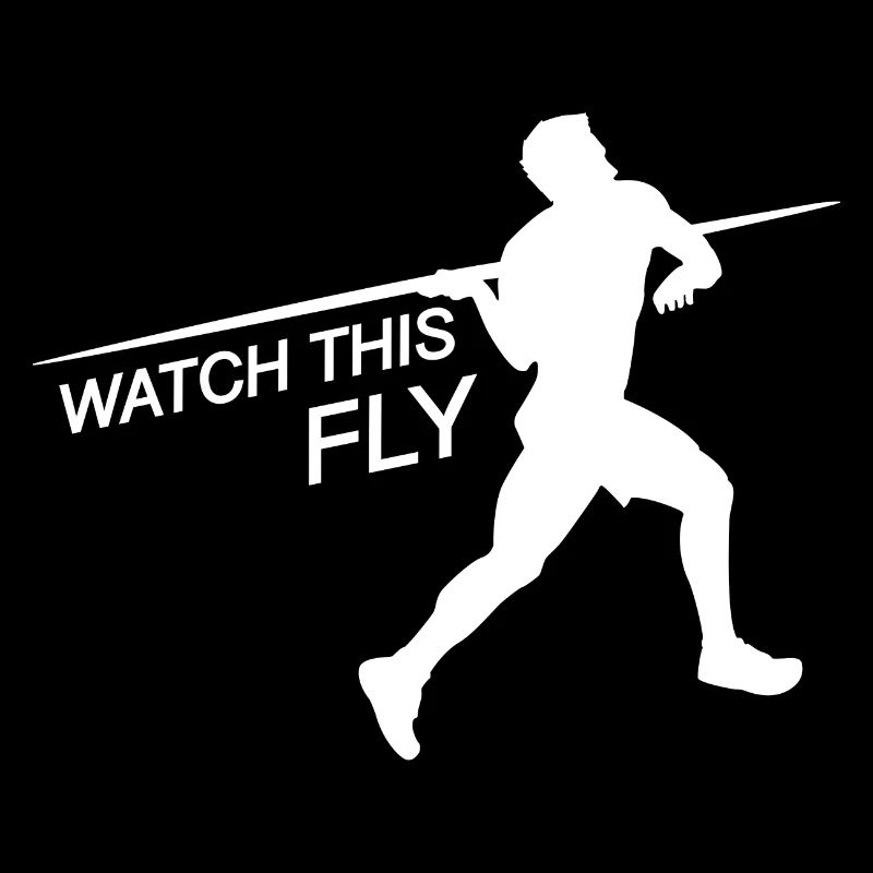 Lass den Speer fliegen