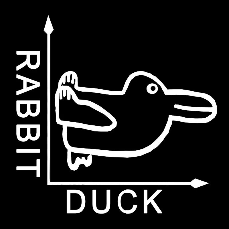 Rabbit Ente Duck Hase Graph