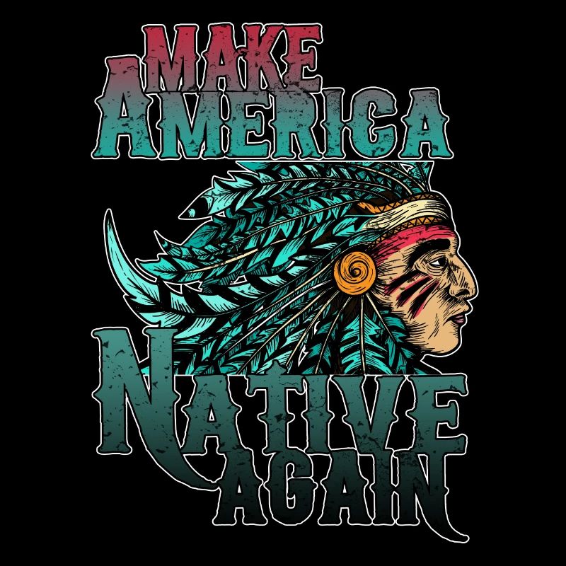 Indianer Native America Amerika Apache Geschenk