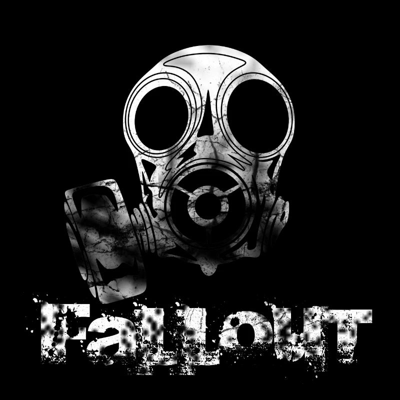 Fallout Gasmasken Shirt
