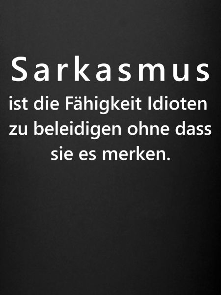 Sarcasm's ability