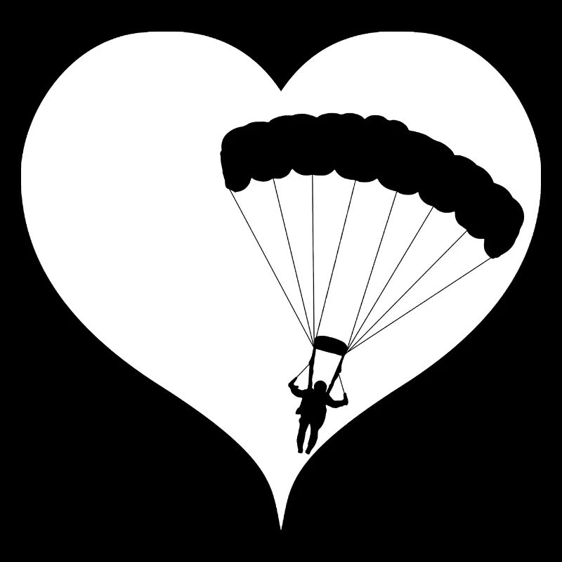 Heart Parachute Skydive