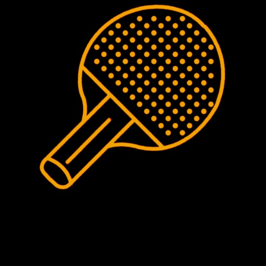 Tenis de mesa Tenis de mesa Raqueta Ping Pong Dibujos animados' Taza |  Spreadshirt