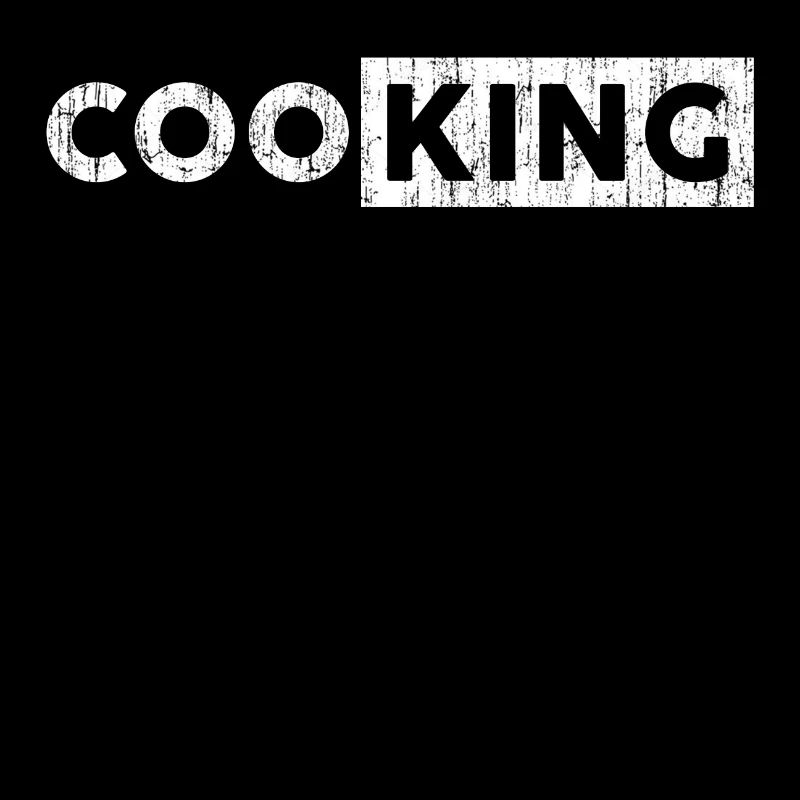 Cooking chef king cool saying chef gift