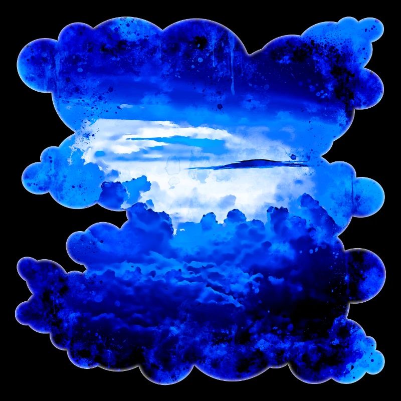 gxp nuageux ciel bleu éclaboussures de l’eau