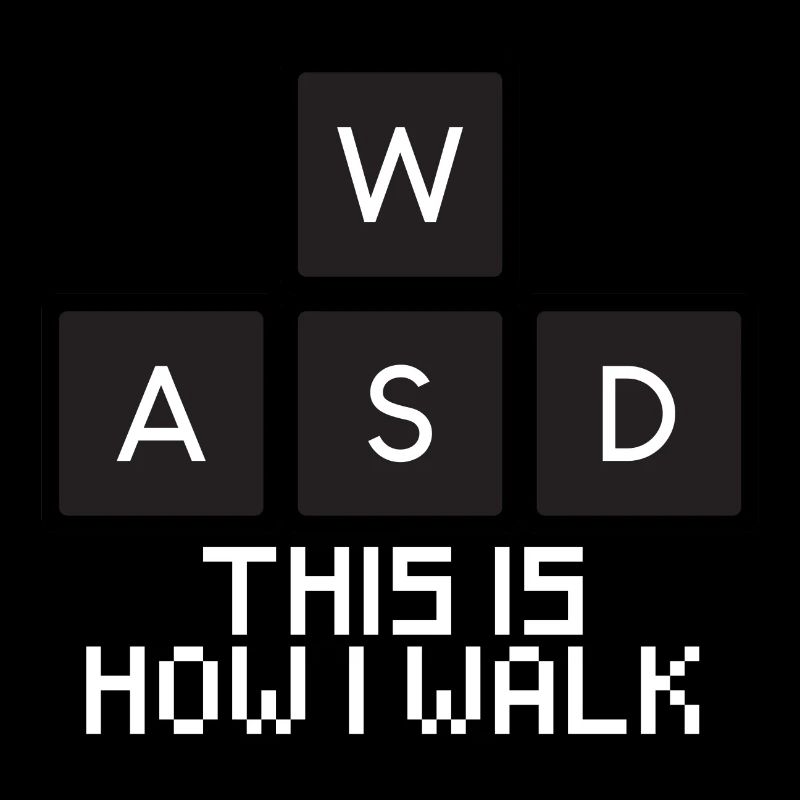 WASD Walk Clavier clavier