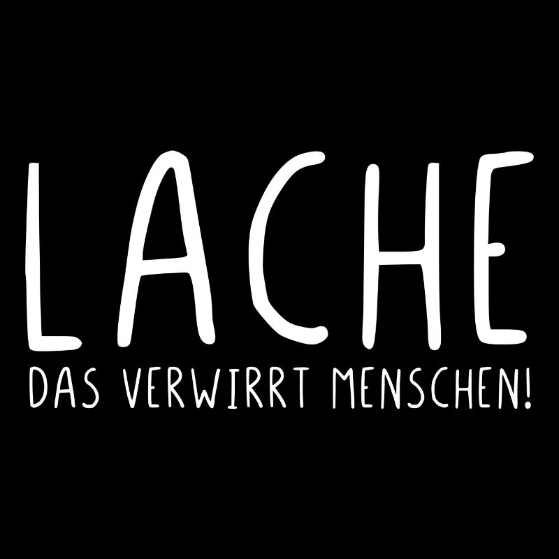 Lache das verwirrt Menschen