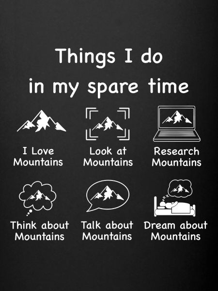 Mountain lovers (black)