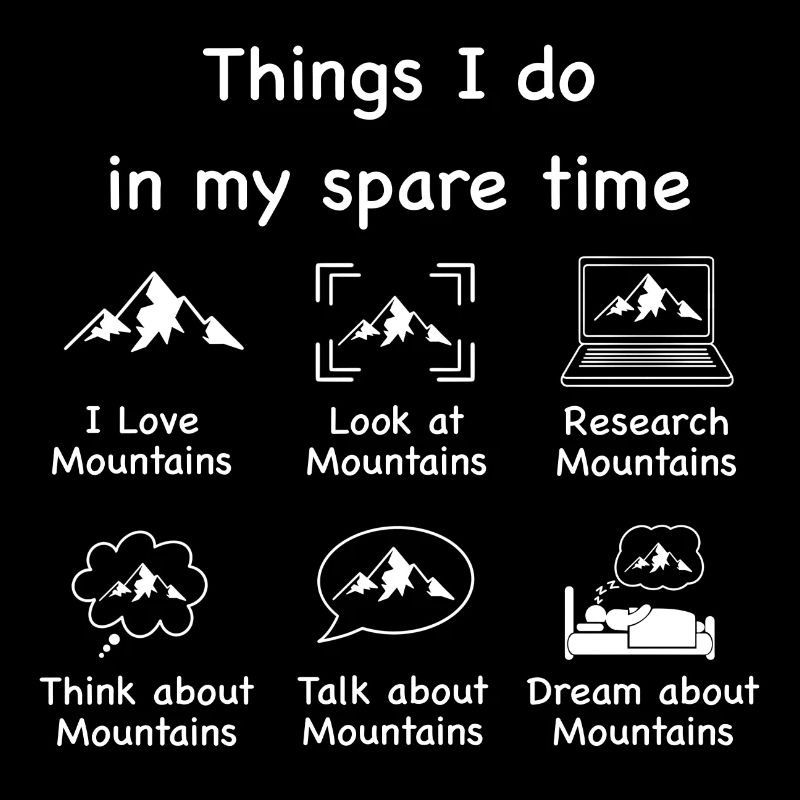Mountain lovers (black)
