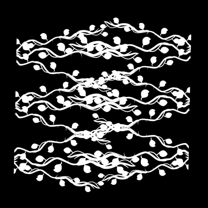 Muster Abstrakt Blätter Symbol