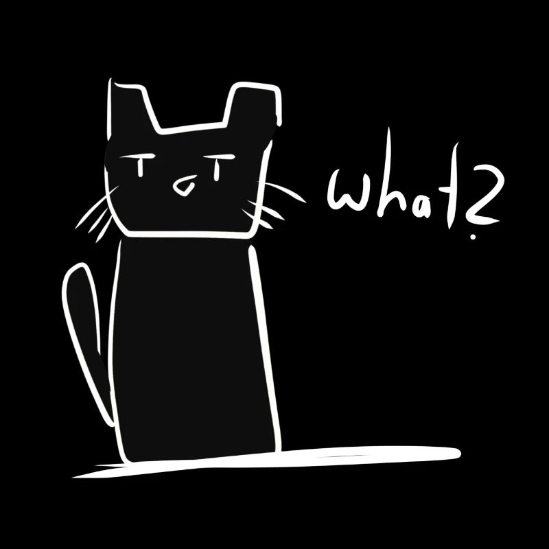 Chat confus animal mignon