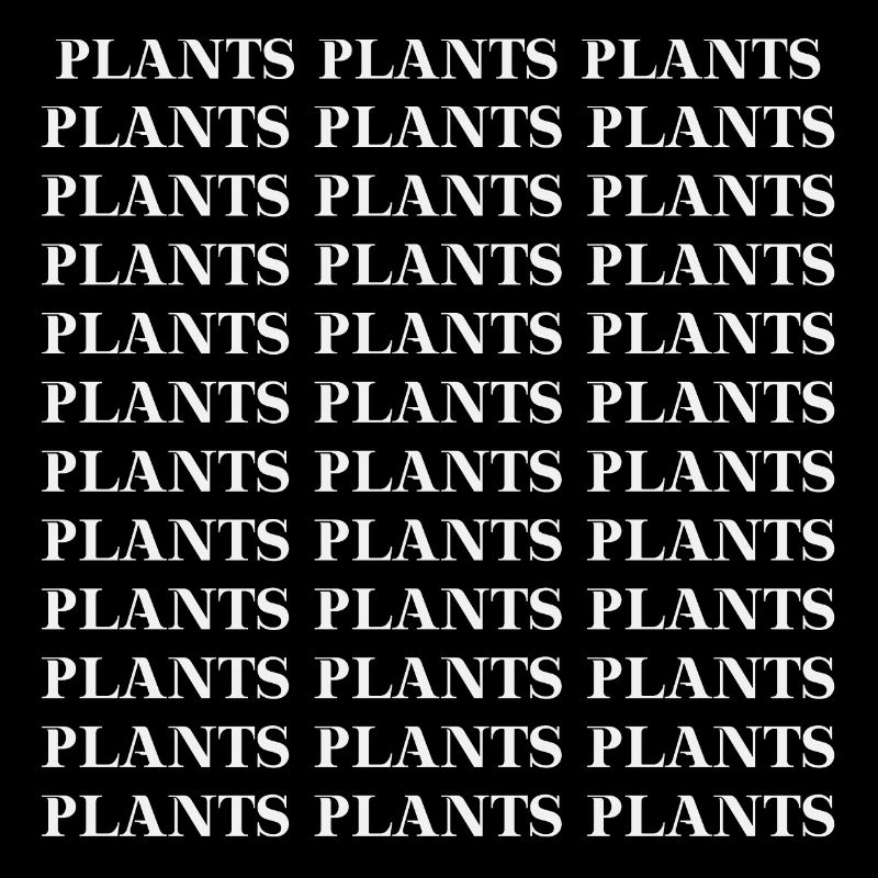 Plants Plant Plants Vegan Gift Idea