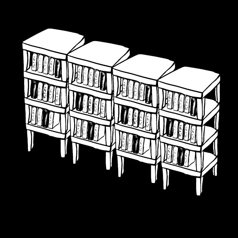 Bücherregal bücher lesen